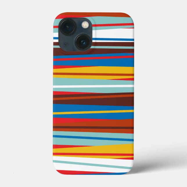 Multicolored Uneveness Case-Mate iPhone Case (Back)