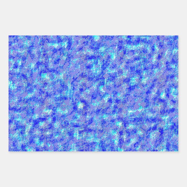 Multicolored Wrapping Paper Sheets (Set of three)  (Front)