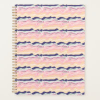 Multicolour Pastel Wave Pattern