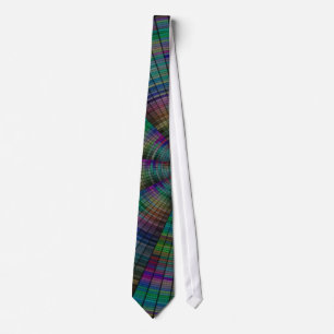 Multicolour Pattern Tie