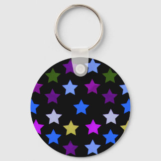 Multicolour Star Pattern Keychain