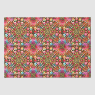~ Multicoloured Christmas Wrapping ~ Tissue Paper