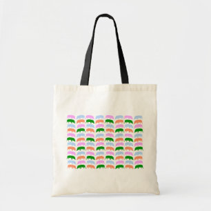 Multicoloured Hogs Budget Tote Bag
