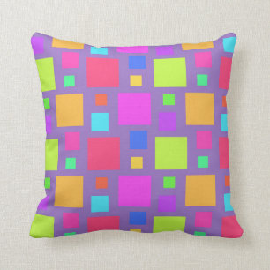 Multicoloured Squares 2011 Cushion