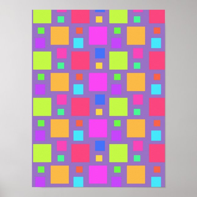 Multicoloured Squares 2011 Poster (Front)