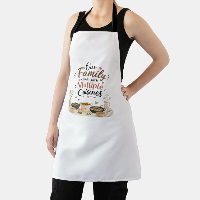 Multicultural Family Kitchen Apron (Insitu)