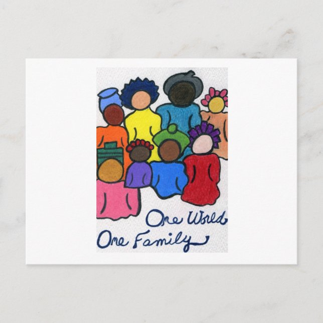 Multicultural Gifts Postcard (Front)