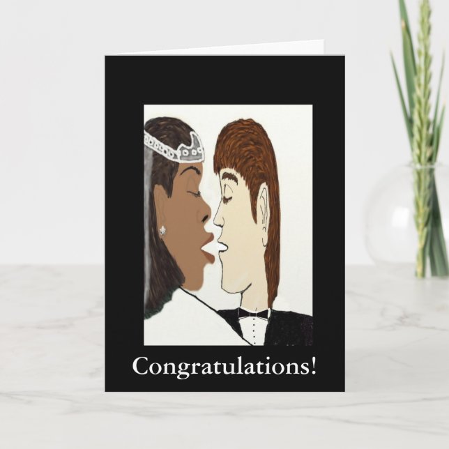 Multicultural wedding Card (Front)