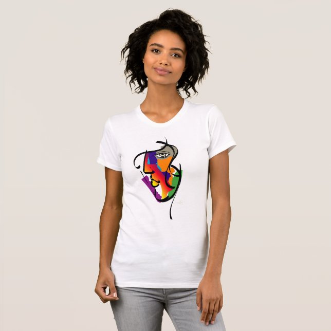 Multicultural Woman T-Shirt (Front Full)