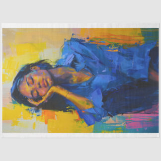 Multicultural Women of Beauty Series Decoupage #3 Tissue Paper