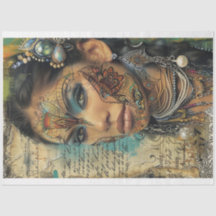 Multicultural Women of Beauty Series Decoupage