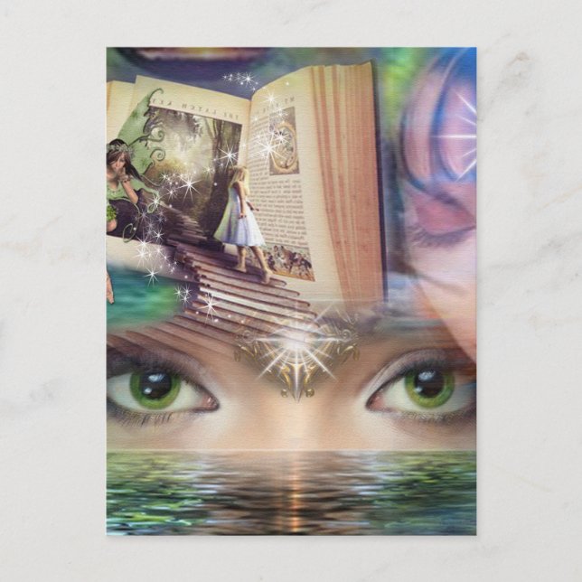 Multidimensional Worlds Postcard (Front)