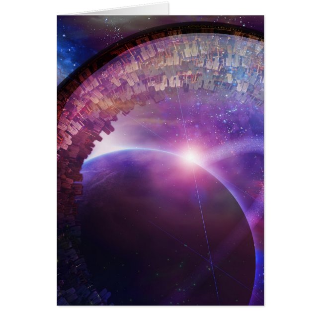 Multigenerational Interstellar City Ship (Front)