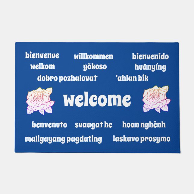 Multilingual Door Mat (Front)