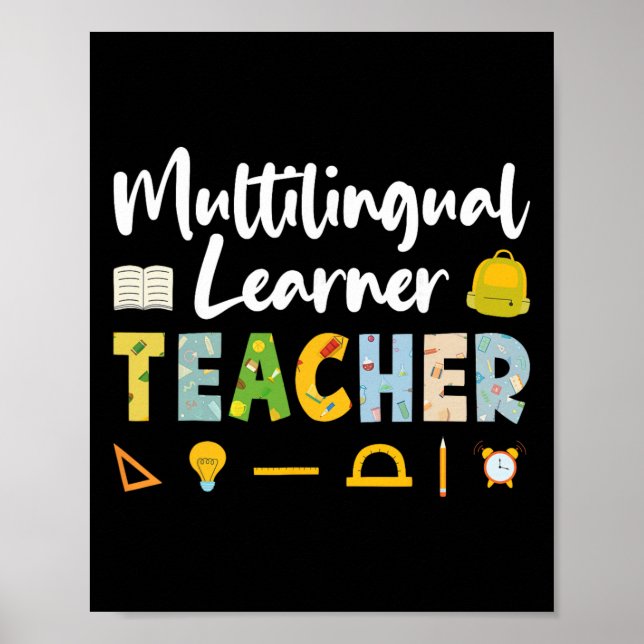 Multilingual Learner Teachers - Bilingual Educator Poster (Front)