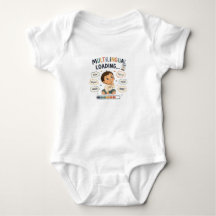 Multilingual Loading... Cute Baby Boy Bodysuit