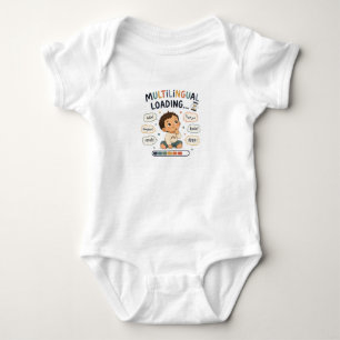 Multilingual Loading... Cute Baby Boy Bodysuit