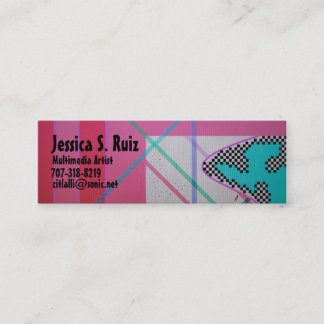 Multimedia Art Mini Business Card