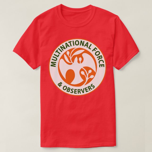 Multinational  and Observers MFO Insignia X T-Shirt (Design Front)