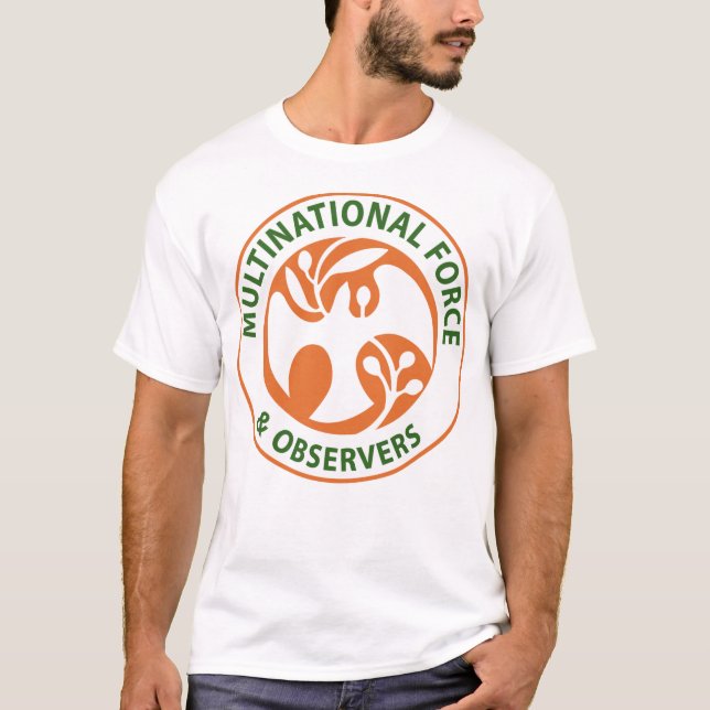 Multinational Force and Observers (MFO) Insignia T-Shirt (Front)