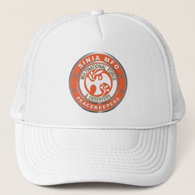 Multinational Force and Observers (MFO) Trucker Hat (Front)