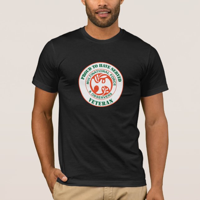 Multinational Force & Observers Veteraan T-Shirt (Front)