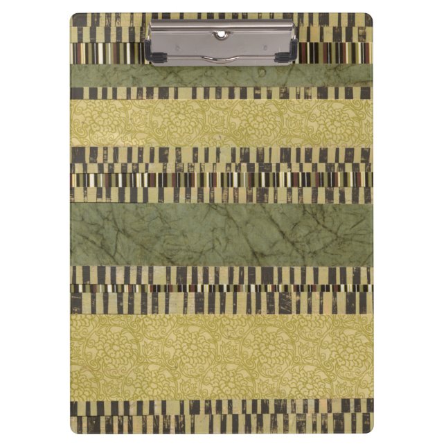 Multipatterned Panel Painting Clipboard (Front)