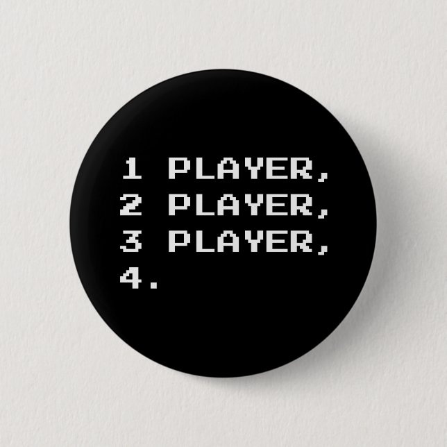 MULTIPLAYER 6 CM ROUND BADGE (Front)