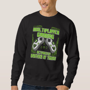 Multiplayer Gaming Brother Of Twins Video Gamer Me Sweatshirt