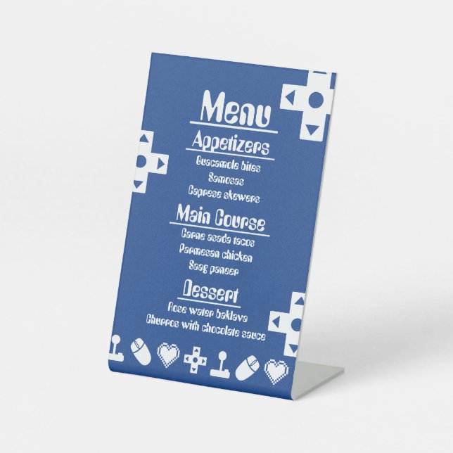 Multiplayer Mode in Blue Pedestal Sign (Front)