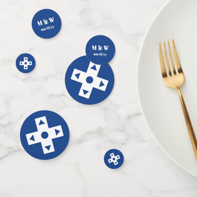 Multiplayer Mode in Blue Table Confetti (Group)