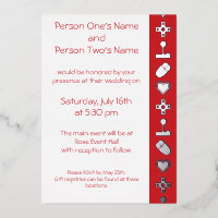 Multiplayer Mode in Cherry Foil Invitation