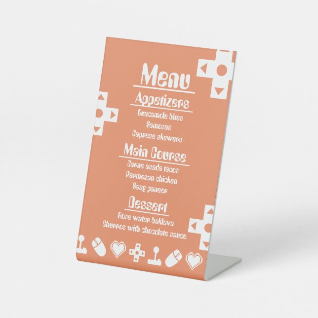 Multiplayer Mode in Coral Pedestal Sign (Front)