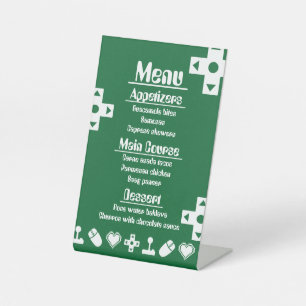 Multiplayer Mode in Green Pedestal Sign