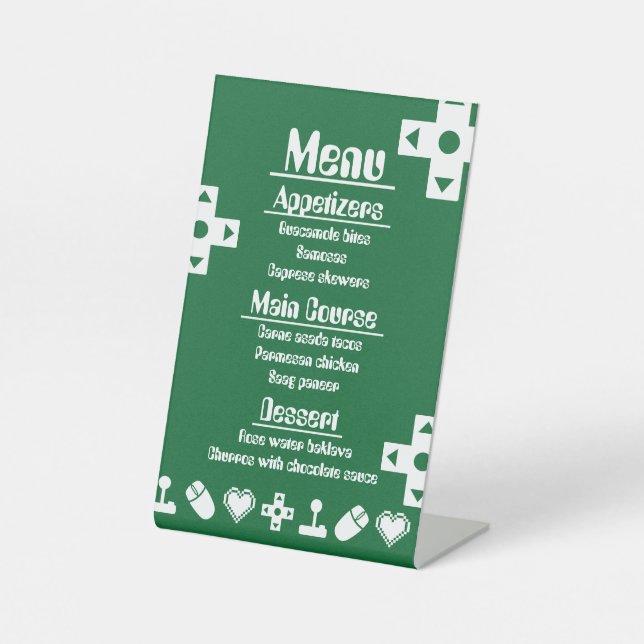 Multiplayer Mode in Green Pedestal Sign (Front)