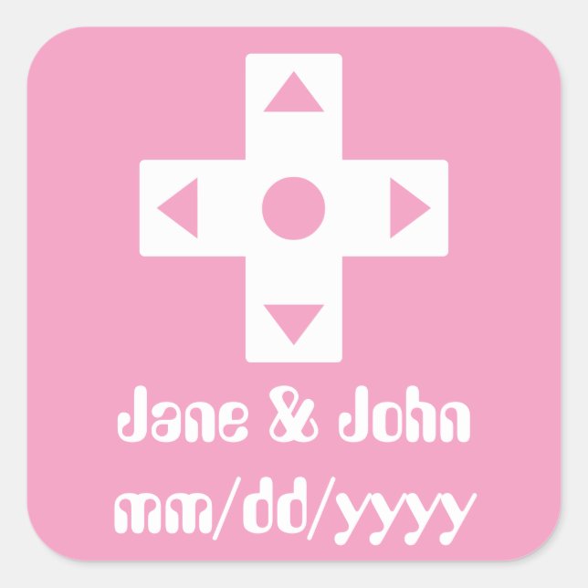 Multiplayer Mode in Petal Pink Sticker (Front)