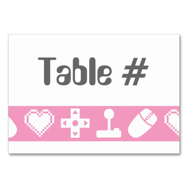 Multiplayer Mode in Petal Pink Table Card (Front)