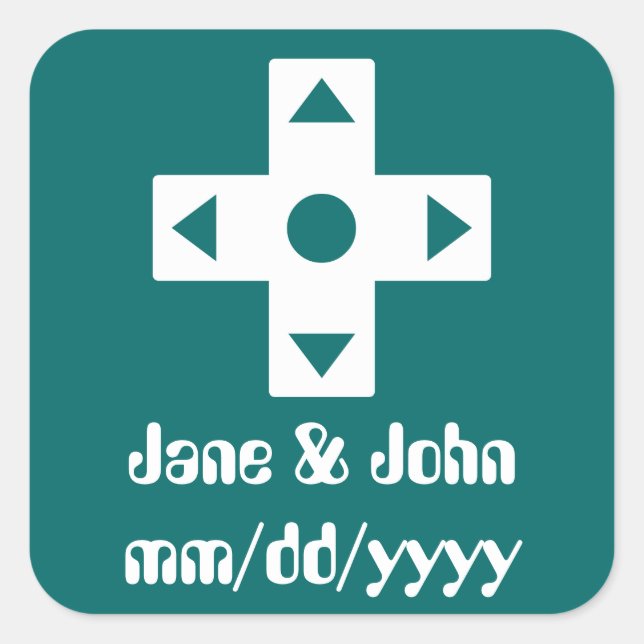 Multiplayer Mode in Teal Sticker (Front)