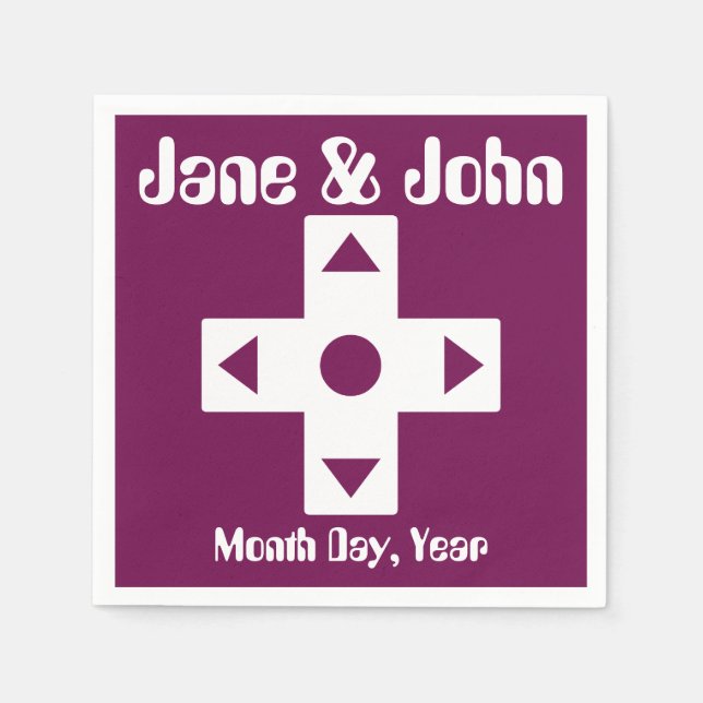 Multiplayer Mode in Wine Napkins (Front)