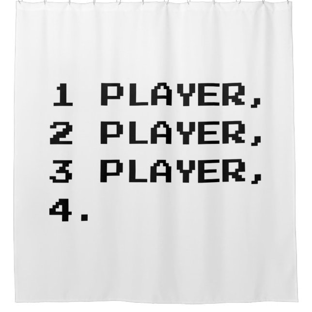 MULTIPLAYER SHOWER CURTAIN (Front)