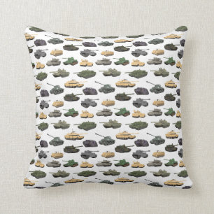Multiple Battle Tanks Cushion