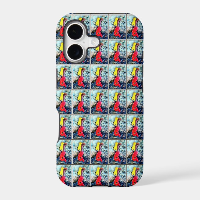 multiple blonde mermaid case (Back)
