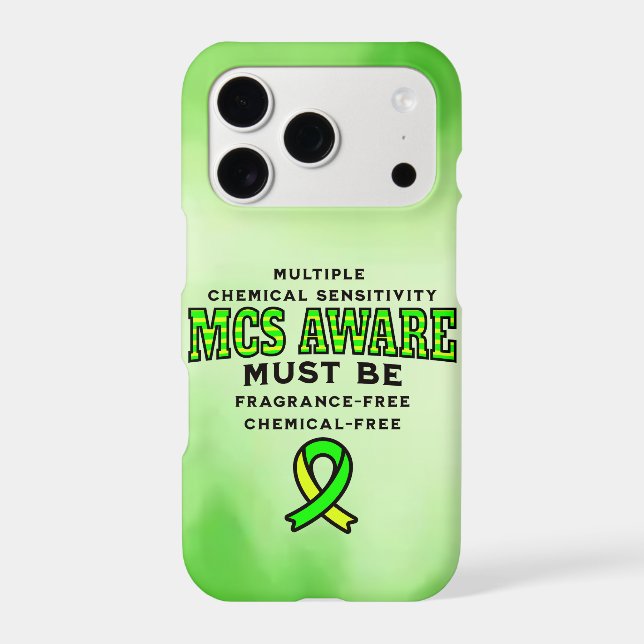 Multiple Chemical Sensitivity MCS Awareness  (Back)