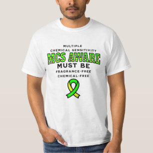 Multiple Chemical Sensitivity MCS Awareness  T-Shirt