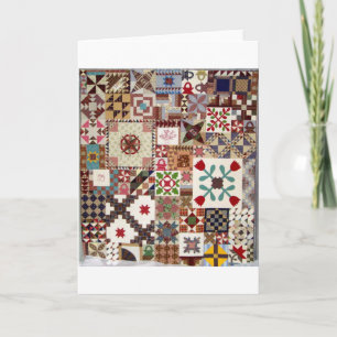 Multiple Choice Quilt Holiday Card