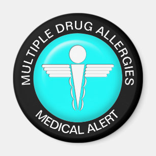 Multiple Drug Allergies Magnet