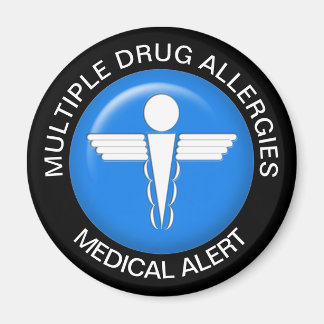 Multiple Drug Allergies Magnet