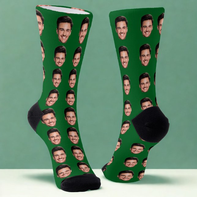 Multiple Face Personalized Socks, Add Your Image  Socks (Creator Uploaded)