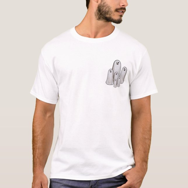 Multiple ghosts halloween T-Shirt (Front)
