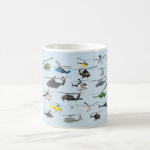Multiple Helicopters Mug